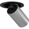 Встраиваемый светильник MAYTONI FOCUS S черный и хром C048CL-1BCH
